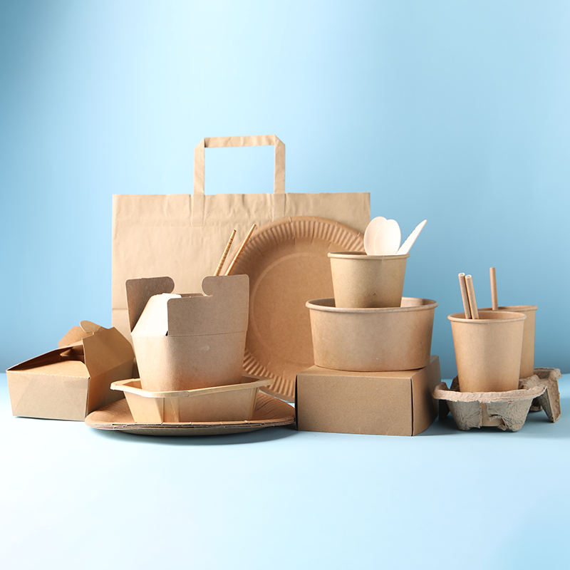 Brown Kraft Paper Containers