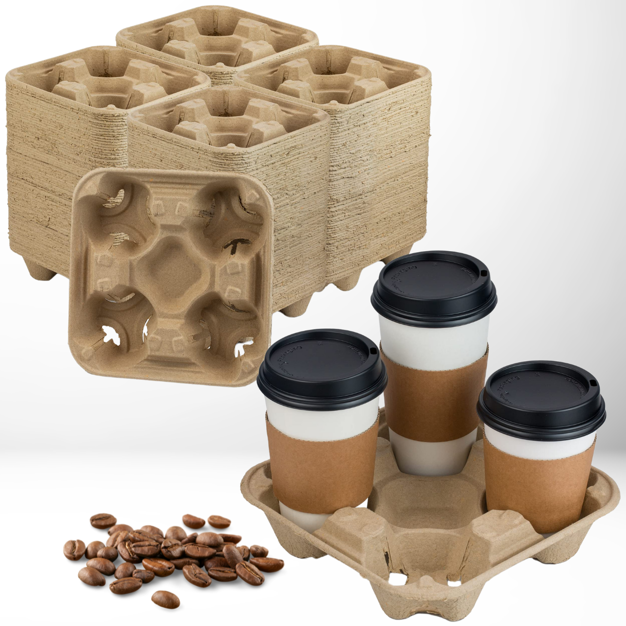 Coffee Cup Holder (4 Cups)