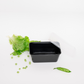 Black Square Container (1000ml)