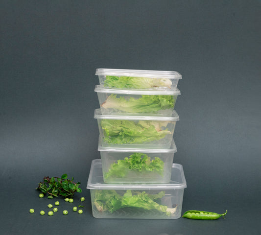 Transparent Square Container (3000ml)