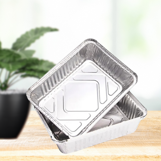 Aluminum Containers with card board lid F3