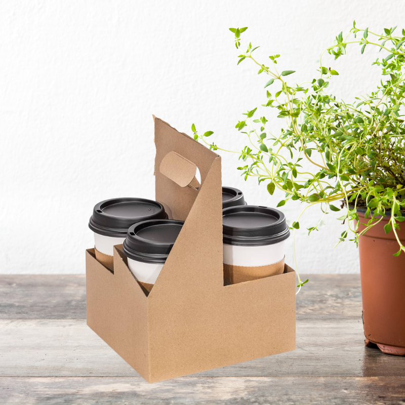 Coffee Cup Carrier (4 Cups)