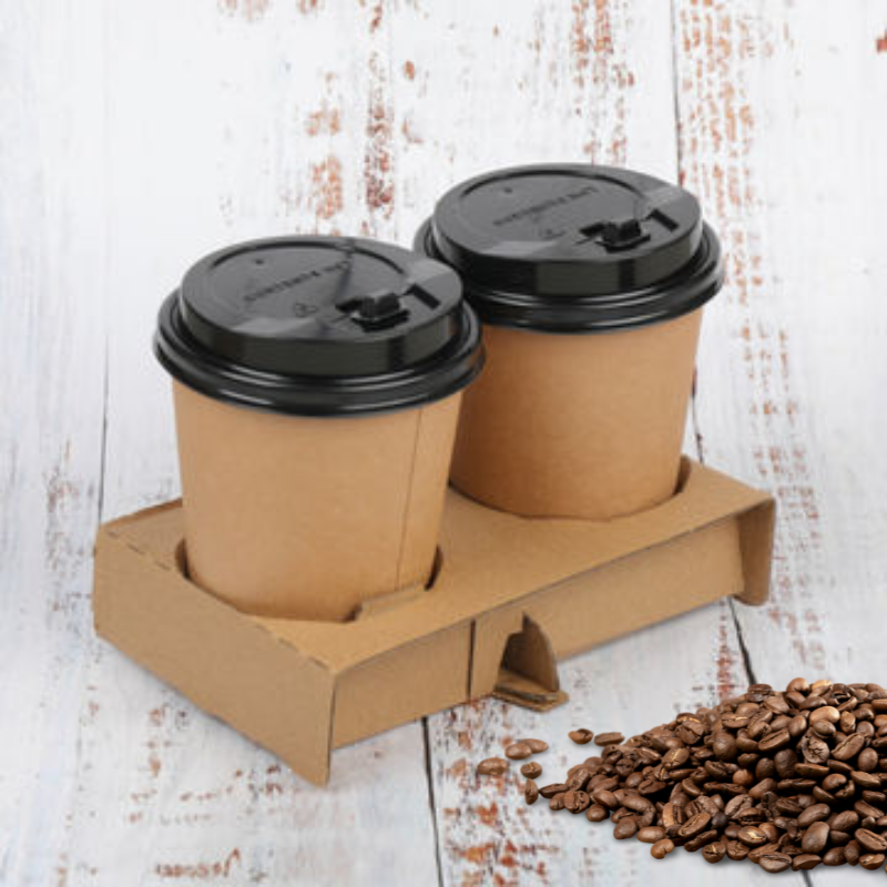 Coffee Cup Carrier (2 Cups)