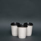 Coffee Cup Single Wall with Lid (8oz)